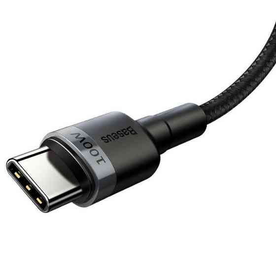 Дата кабель Baseus Cafule Type-C to Type-C PD2.0 100W (2m) (CATKLF-AL) Херсон