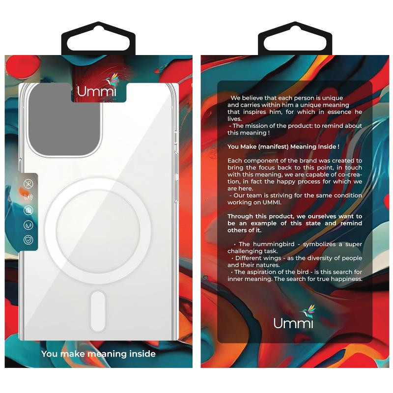 Чехол Ummi transparent with MagSafe для Apple iPhone 11 Pro (5.8") Херсон - зображення 2