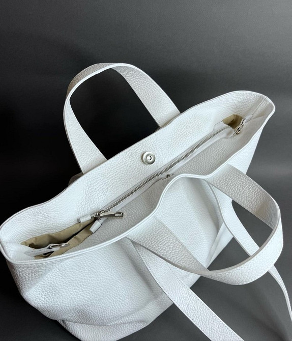 Велика Італійська шкіряна сумка , шоппер Віра Пеле модна TS000100 Київ - зображення 2