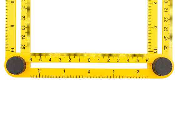 Шаблометр MASTERTOOL 250х120 мм пластиковый 30-3525 Харків