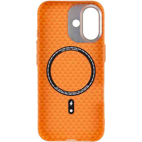 Чехол TPU+PC KVZV Triangular Pattern with Magnetic Fit для Apple iPhone 17 (6.3") Херсон