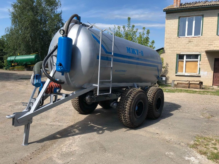 Бочка навозу МЖТ-8 вакумна з розкидачем Белая Церковь - изображение 5
