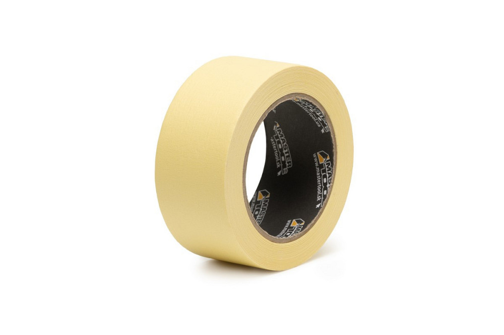 Лента малярная универсальная MASTERTOOL GripBond Pro 48 мм×40 м желтая 79-9930 Харків - зображення 3