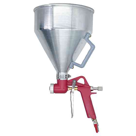 Распылитель пневматический для нанесения штукатурки металлический бачок AIRKRAFT FR-300-AIRKRAFT Харків