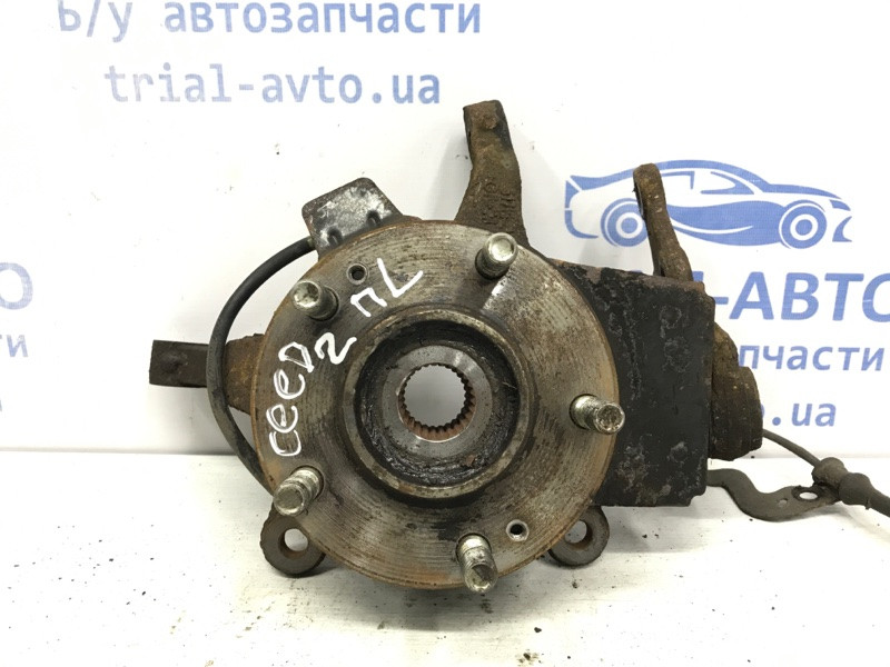 Кулак поворотный левый со ступицей Kia Ceed JD 1.6 DIESEL D4FB 2012 (б/у) Київ - зображення 6