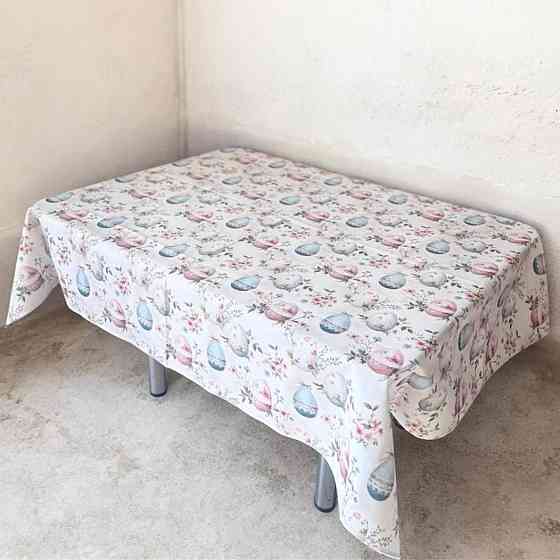 Скатерть пасхальная с тефлоновым покрытием 140×180 см, разноцветная Одеса