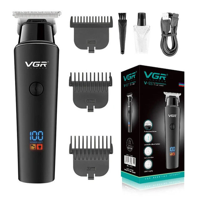 Машинка для стрижки волос VGR V 937 черный Киев - изображение 1
