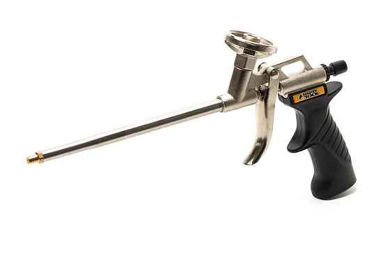 Пистолет для монтажной пены, 320 мм, цельнометаллический, Standard MASTERTOOL 81-8681 Харків
