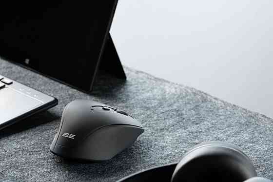 Мышь компьютерная безпроводная 2Е Rechargeable WL 2E-MF2010WB черная Київ