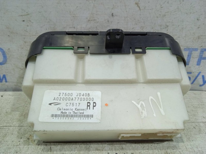 Блок управления кондиционером Nissan Qashqai 2006-2013 27500jd40b (Арт. 12448) Київ - зображення 2