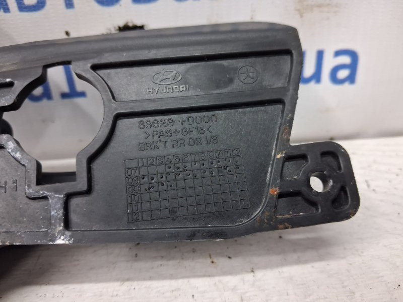 Ручка двери внутреняя задняя правая Hyundai I30 2007-2012 836212L000XP (Арт. 77023) Киев - изображение 3