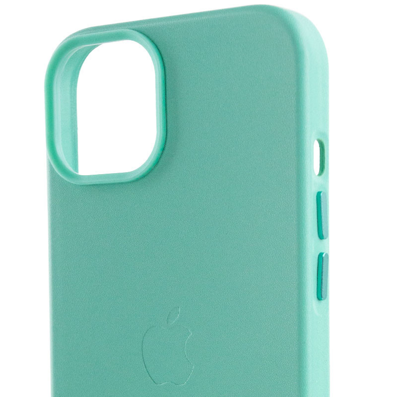 Кожаный чехол Leather Case (AA Plus) with Magnetic Fit для Apple iPhone 14 (6.1") Херсон - изображение 5
