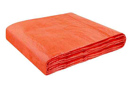 Тент универсальный MASTERTOOL TARPAULIN 5 × 6 м 110 г/м² Orange 89-0506 Харьков