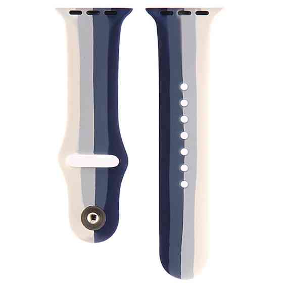 Уценка Силиконовый ремешок Rainbow для Apple Watch 42(ser.1-3)/44/45/46/49mm Херсон