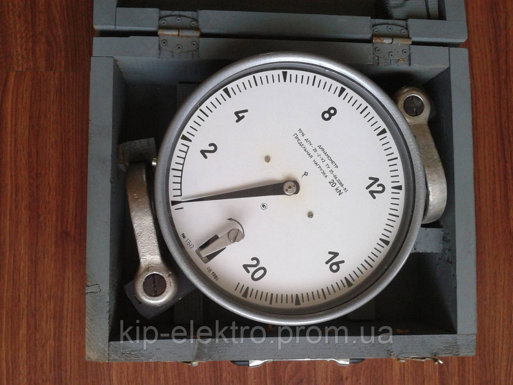 Динамометр ДПУ-20-2 (ДПУ-2-2; ДПУ-20/2; ДПУ-20-1; ДПУ) 20 кN (2 т) Київ - зображення 2