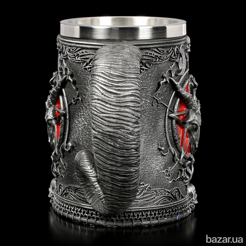 Кружка Чашка Бокал Бафомет Викинг Воин Сатана 3D Молот Тора Звезда Игра Престолов Game Of Thrones Киев - изображение 3
