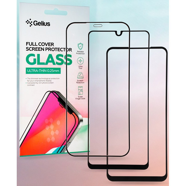 Захисне скло Gelius Full Cover Ultra-Thin 0.25mm для Samsung S24 S921 Black Харків - зображення 1