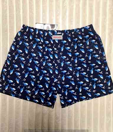 Мужские семейные трусы с рисунком акулы (арт. МБ 000260) Кривий Ріг