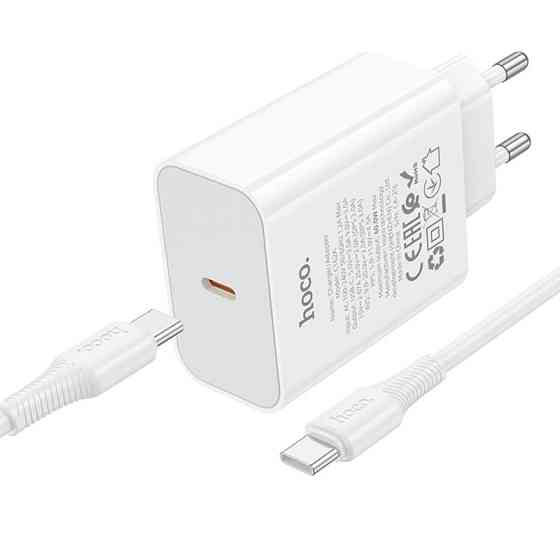 СЗУ Hoco C162A Source PD40W (1USB-C) + кабель Type-C to Type-C Херсон