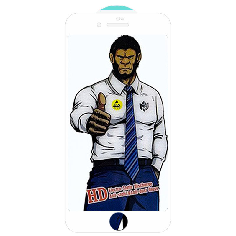 Защитное стекло 5D Anti-static Pro (тех.пак) для Apple iPhone 7 / 8 / SE (2020) (4.7") Херсон - зображення 7