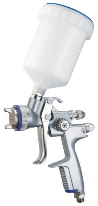 Пневмопистолет лакокрасочный LVMP ВП бачок 600мл, 1,4мм ITALCO H-1001A-1.4LM Харків - зображення 2