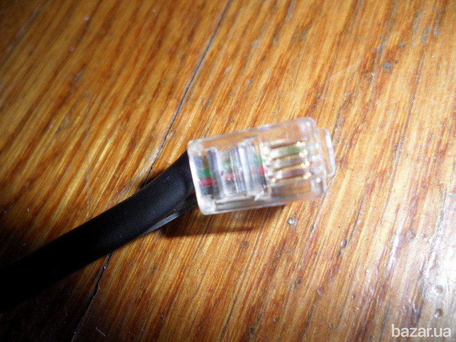 Кабель EMT телефонний 4-х жильний,з`єднувальний з вилкою RJ11(14,9метрів) Львів - зображення 6