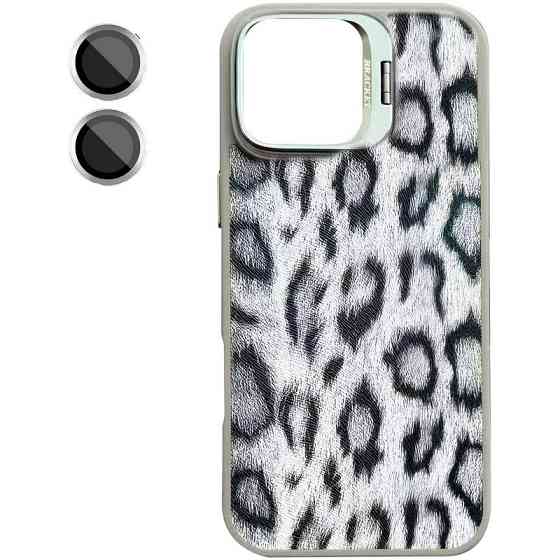Чехол TPU+PC Wild Leopard with MagSafe and Lens для Apple iPhone 17 (6.3") Херсон