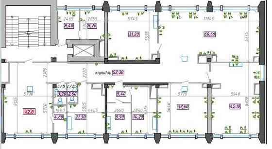 долгосрочная аренда офисное помещение Киев, Днепровский, 126000 грн./мес. Киев