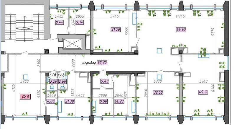долгосрочная аренда офисное помещение Киев, Днепровский, 126000 грн./мес. Київ - зображення 1