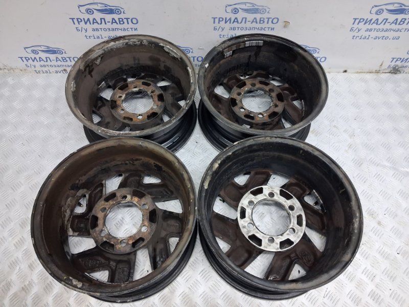 Диски титан комплект R16 Mitsubishi Pajero Sport K9 3.0 БЕНЗИН 6G72 1996 (б/у) Київ - зображення 6