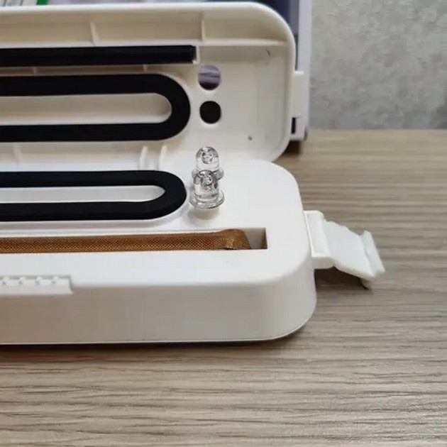 Вакууматор с пакетами Vacuum Sealer E ZWPA-001-green 90 Вт зеленый Киев - изображение 6