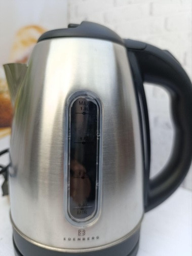 Электрочайник Edenberg EB-83521 1.8 л серебристый Київ - зображення 3