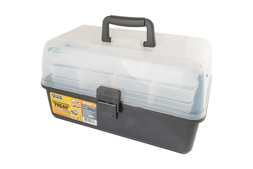 Ящик органайзер MASTERTOOL РЫБАК 14,5" 365х215х200 мм 79-3005 Харків - зображення 2