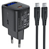СЗУ Acefast A113 PD20W GaN (1USB-C) + кабель Type-C to Type-C Херсон