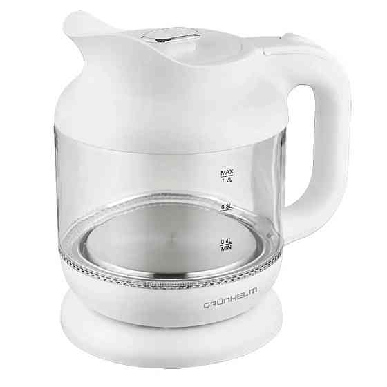 Электрочайник Grunhelm EKG-25010W 1.2 л белый Київ