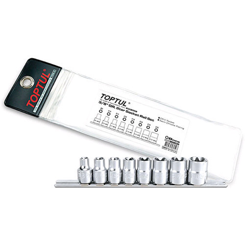 Набор головок TORX на планке TOPTUL 3/8" E8-E20 8ед. GAAG0802 Харків - зображення 1