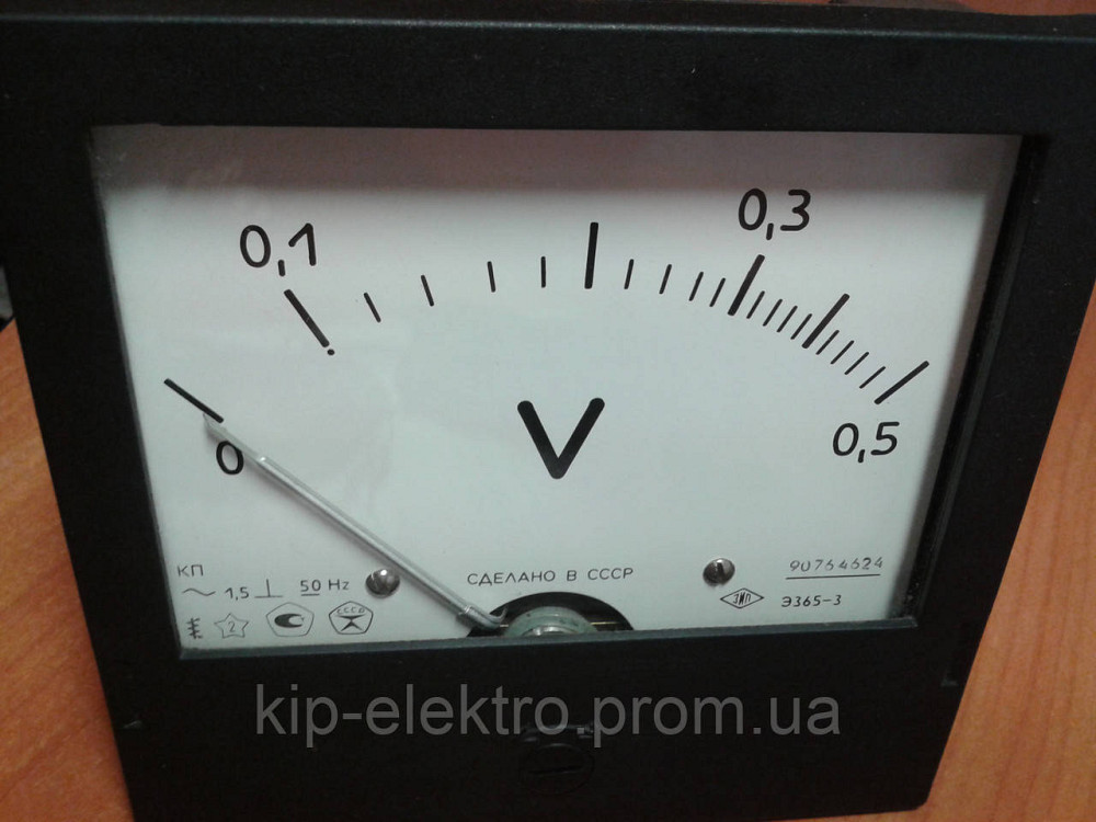 Вольтметр щитовой Э365-3 и Э365.1-3 (Э-365, Э365, Э 365, Э-365-3, Э365.3, Е365-3, Е365, Е-365, Е365. Київ - зображення 4