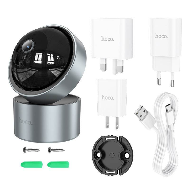 Камера видеонаблюдения Hoco D5 Indoor PTZ HD Херсон - зображення 2