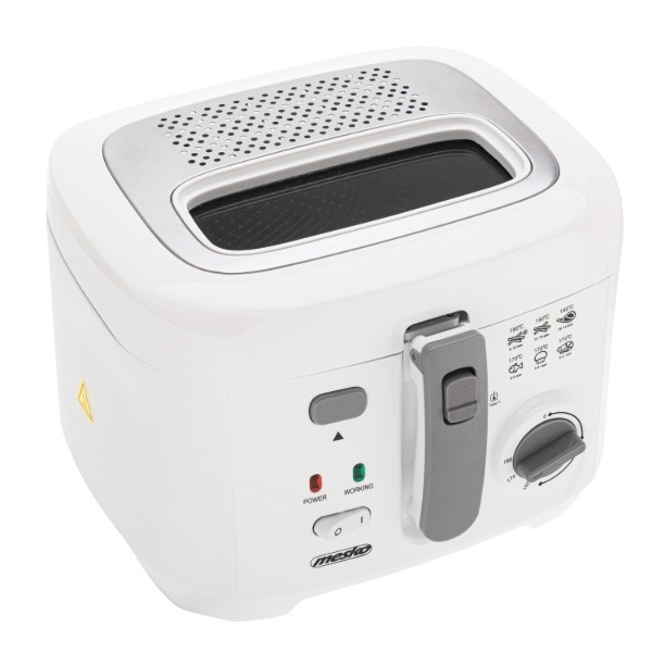 Фритюрница Mesko MS 4908 gray 1800 Вт серая Київ - зображення 2