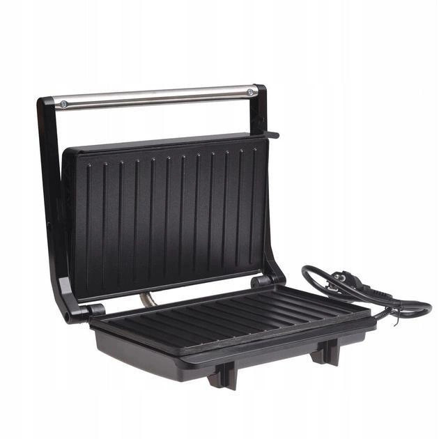 Электрогриль Kamille КМ-6721 900 Вт черный Київ - зображення 2