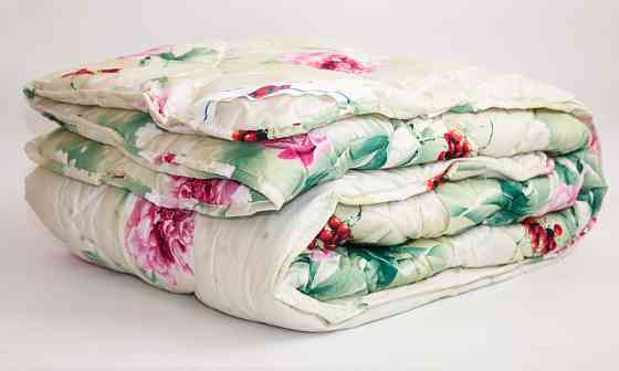 Ковдра закрита овеча вовна (Полікоттон) Двоспальна Євро 200х220 51063 Київ