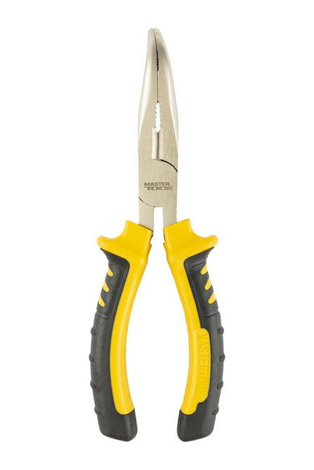 Щипцы изогнутые MASTERTOOL 180 мм С55/HRC 45~50 23-3180 Харьков - изображение 3