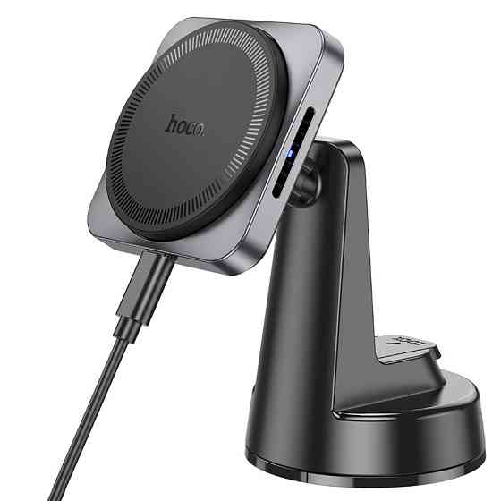Автодержатель с БЗУ Hoco HW16 Speed (center console) Херсон
