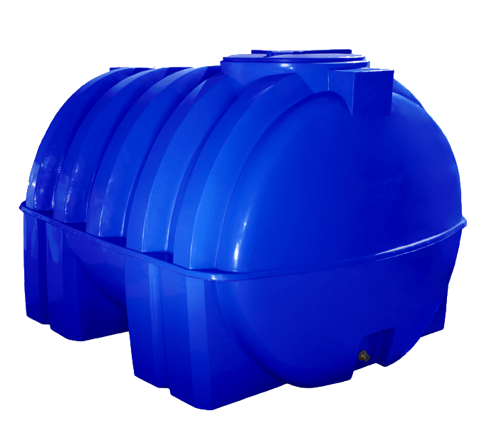 Емкость 3000 л усиленная ребром двухслойная Київ - зображення 1