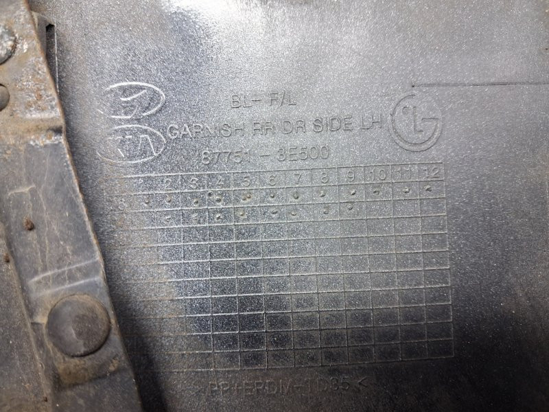 Накладка двери Kia Sorento BL 2.5 DIESEL D4CB 2002 задн. лев. (б/у) Киев - изображение 7