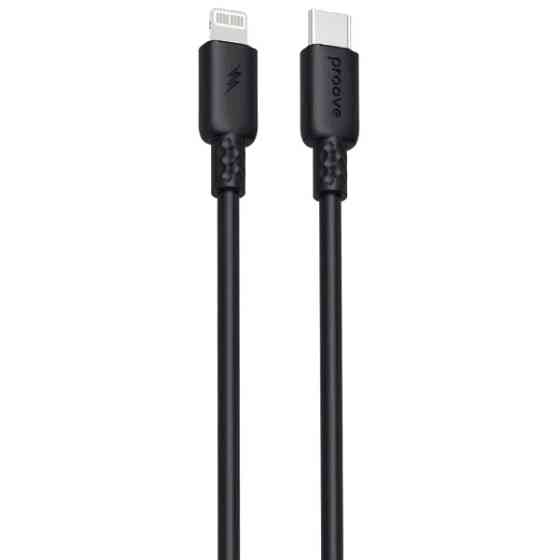 Кабель Proove GridLine Type-C to Lightning 27W 1m Black (CCGL27002101) Харків