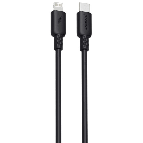 Кабель Proove GridLine Type-C to Lightning 27W 1m Black (CCGL27002101) Харків - зображення 1