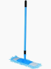 Швабра с микрофиброй, телескоп, в упак. с крючком 124 см (44х13), ТМ МД (основа) Київ