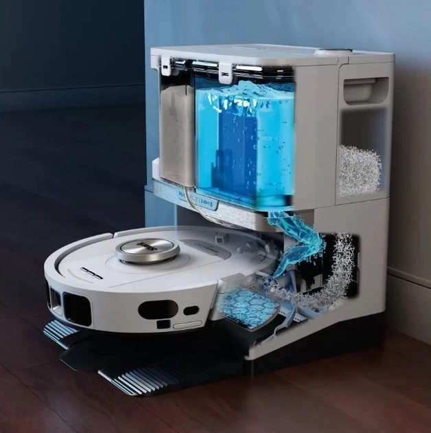 Робот-пылесос моющий Shark Detect Pro Max with Auto Empty System RV2800ZEEUWH 650 Вт белый Киев - изображение 8