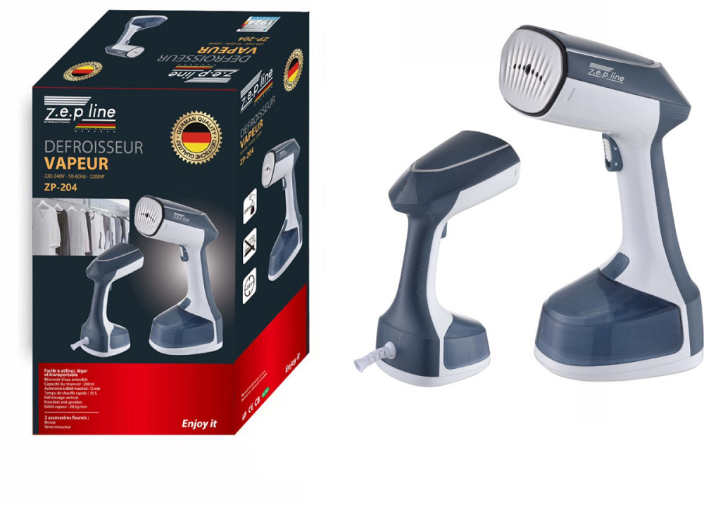 Отпариватель вертикальный ручной для одежды Zepline ZP-204-blue 2500 Вт синий Київ - зображення 3